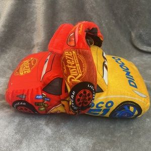 Lightning McQueen / Cruz Ramirez Flip Pillow Plush 14 Inches!